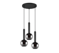 CLAYTON | Pendant | Black mat | Metal