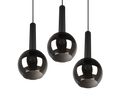CLAYTON | Pendant | Black mat | Metal