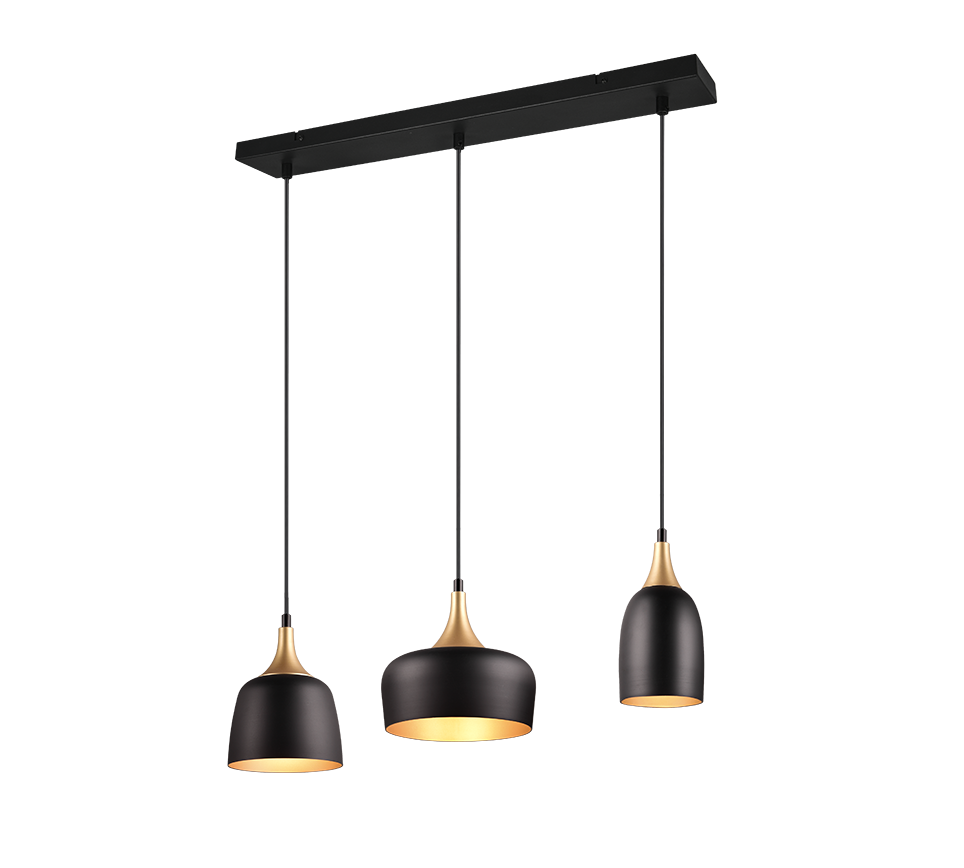 CHIRAZ | Pendant | Black mat | Metal