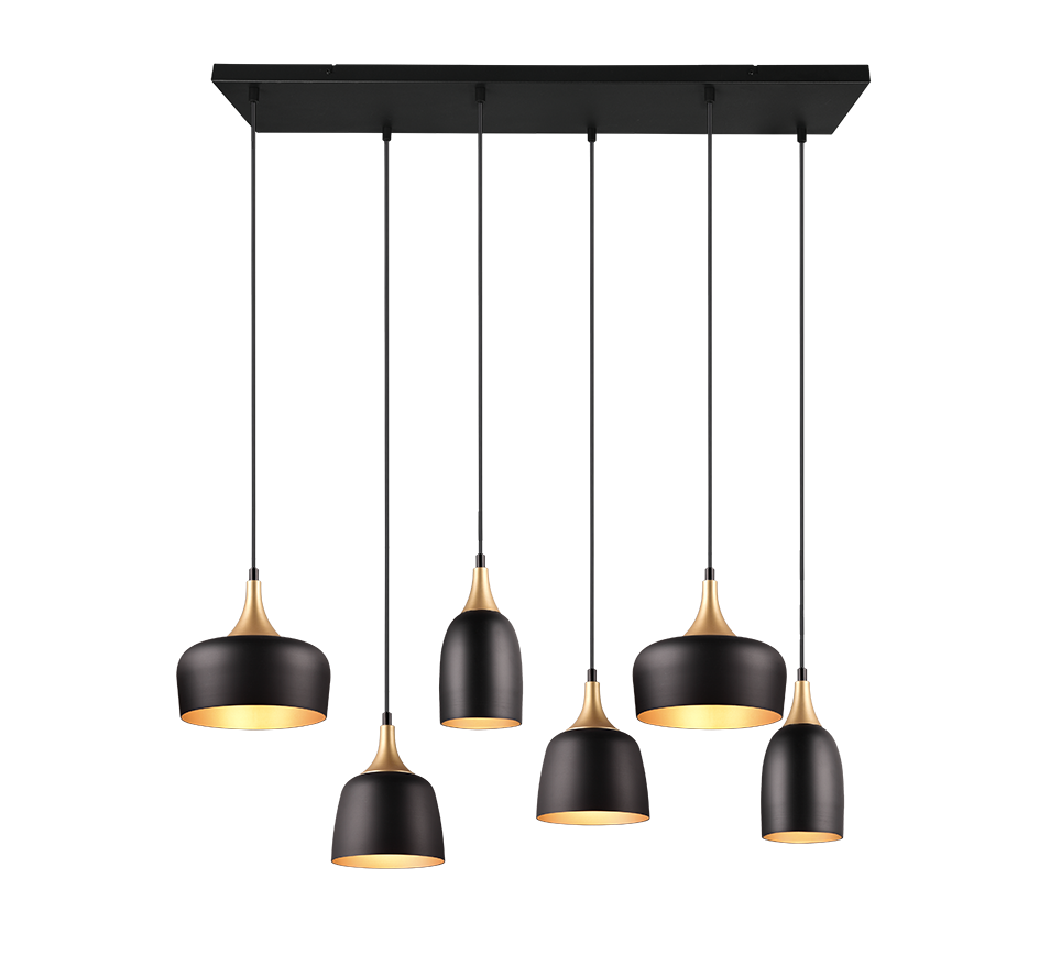 CHIRAZ | Pendant | Black mat | Metal