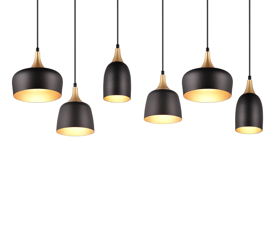 CHIRAZ | Pendant | Black mat | Metal