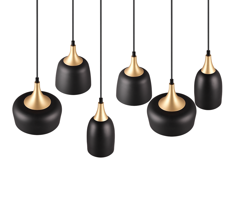 CHIRAZ | Pendant | Black mat | Metal