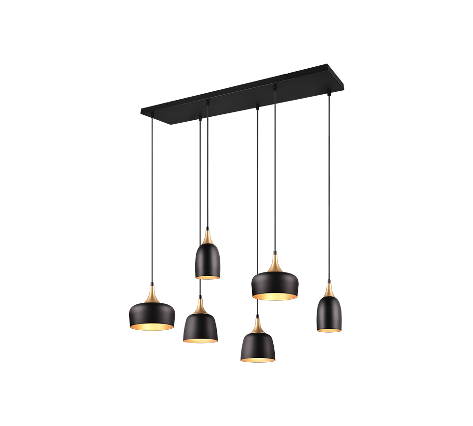 CHIRAZ | Pendant | Black mat | Metal