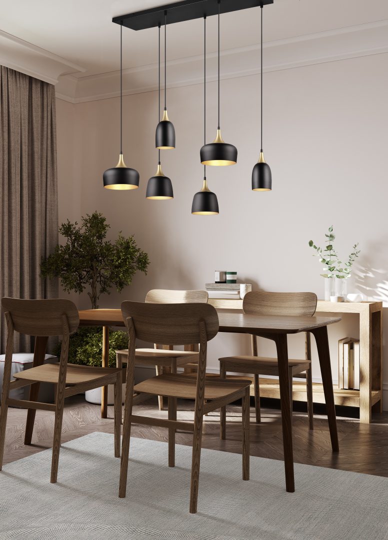 CHIRAZ | Pendant | Black mat | Metal