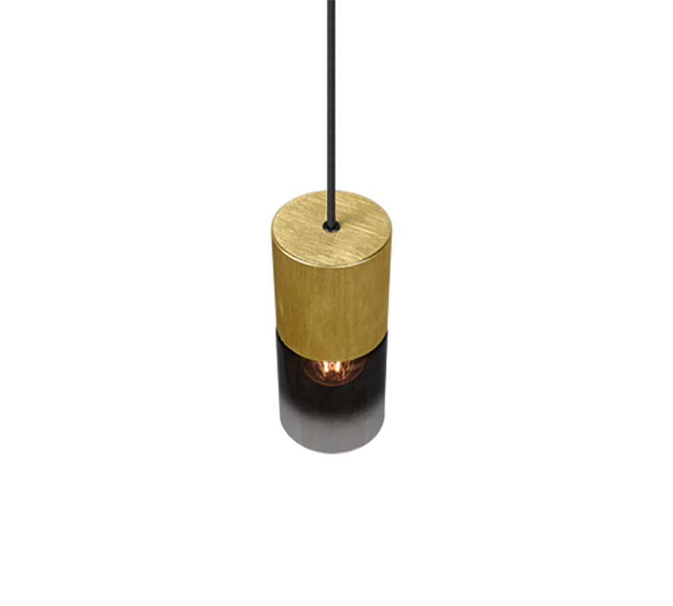 ROBIN | Pendant | Brass mat | Metal