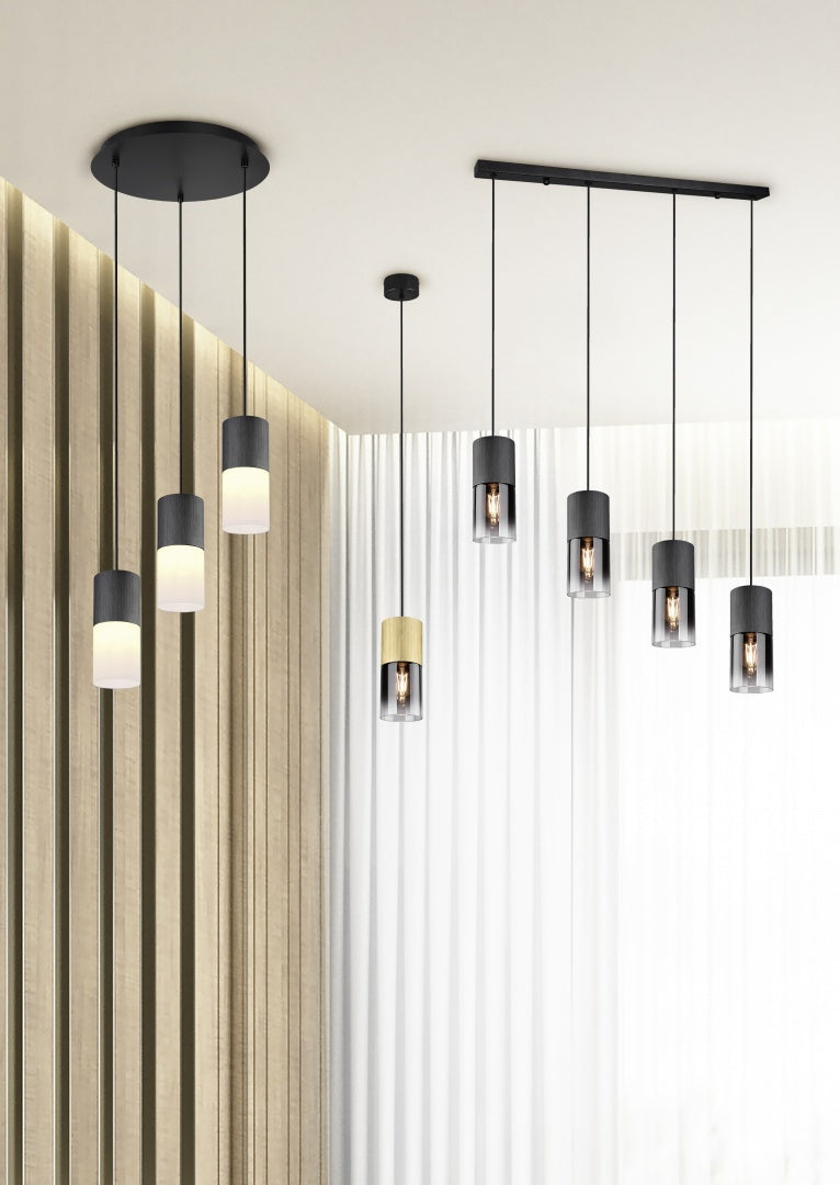 ROBIN | Pendant | Black mat | Metal