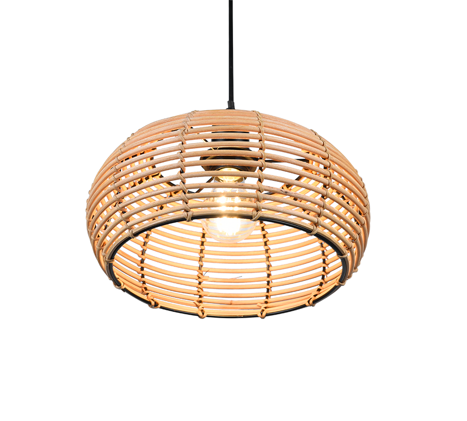 INGA | Pendant | Natural finish | Rattan meshwork