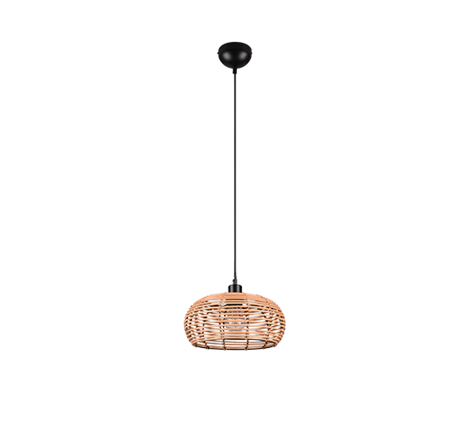 INGA | Pendant | Natural finish | Rattan meshwork