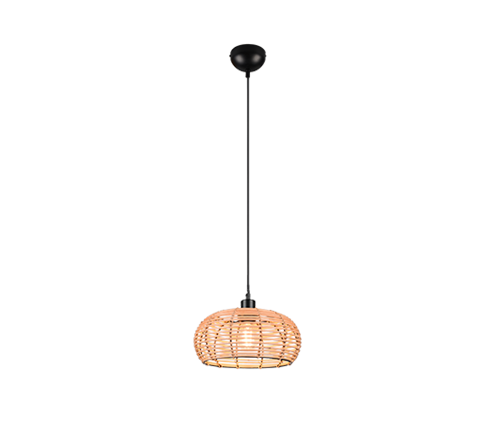 INGA | Pendant | Natural finish | Rattan meshwork