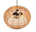 INGA | Pendant | Natural finish | Rattan meshwork
