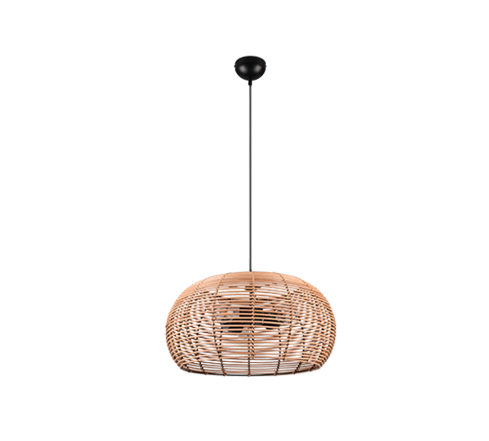 INGA | Pendant | Natural finish | Rattan meshwork