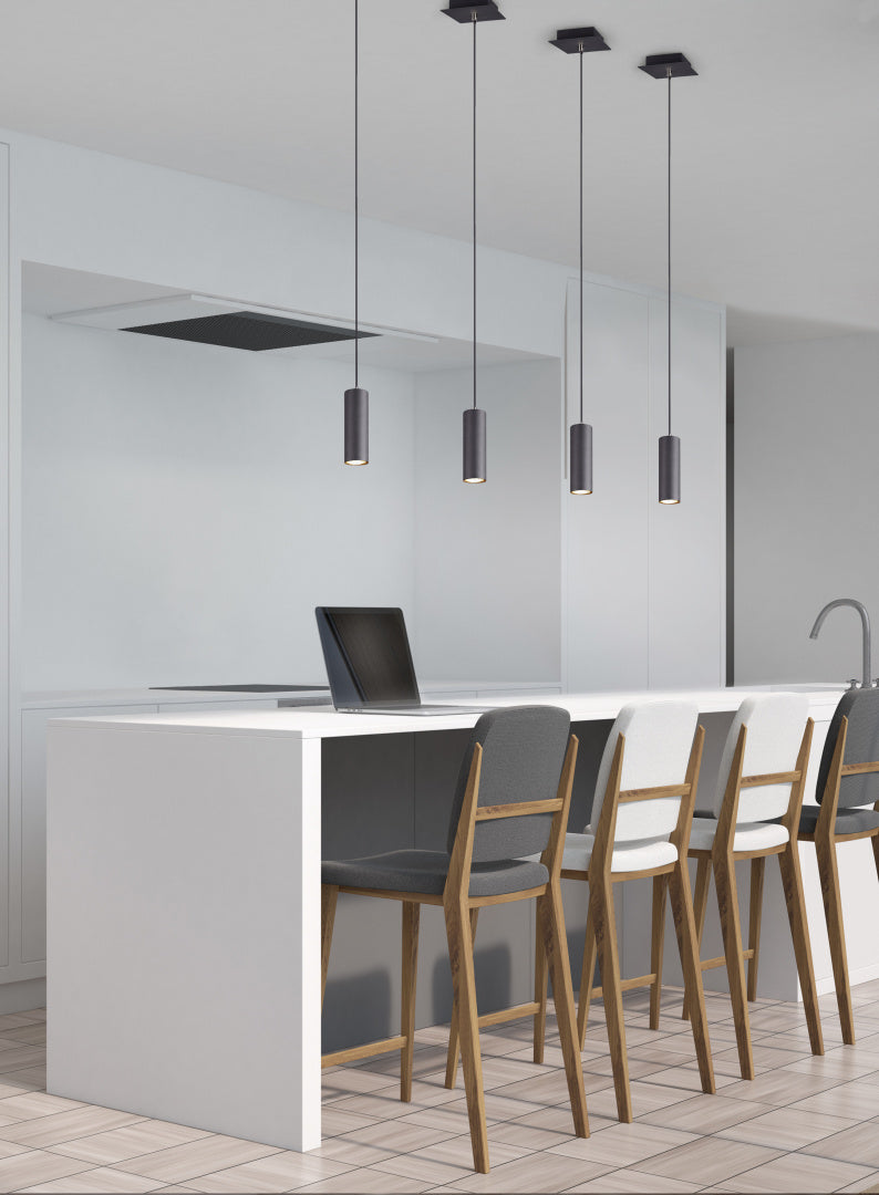MARLEY | Pendant | Black mat | Metal