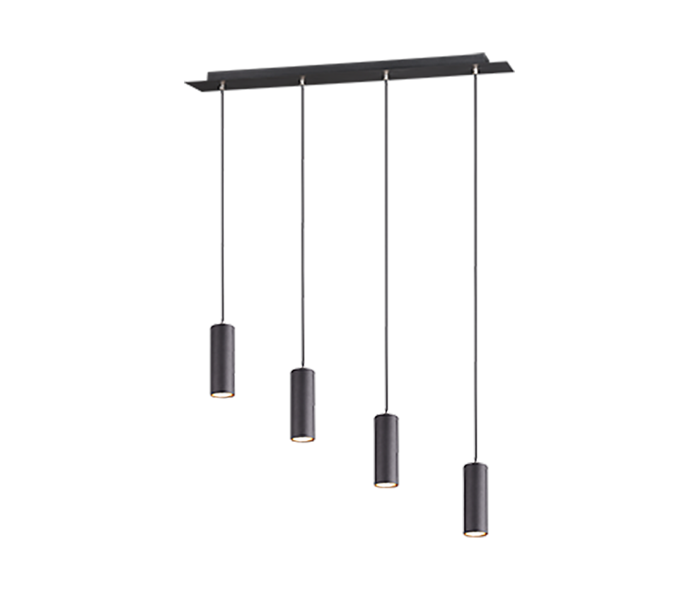 MARLEY | Pendant | Black mat | Metal