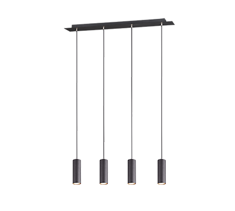 MARLEY | Pendant | Black mat | Metal