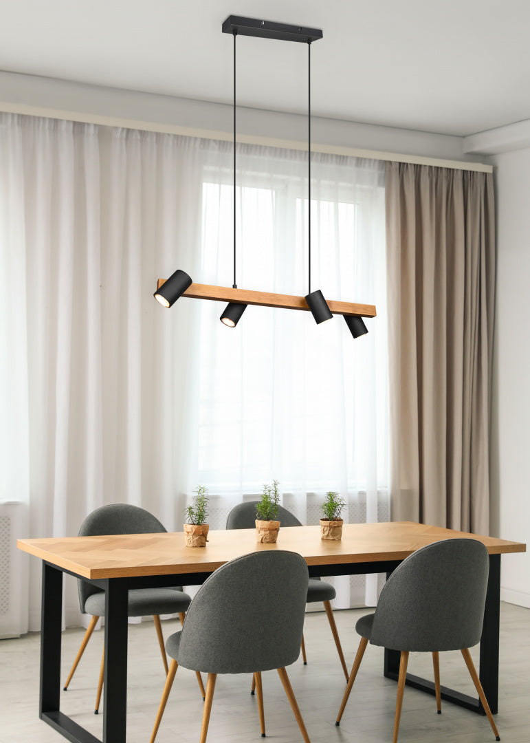 MARLEY | Pendant | Black mat | Metal
