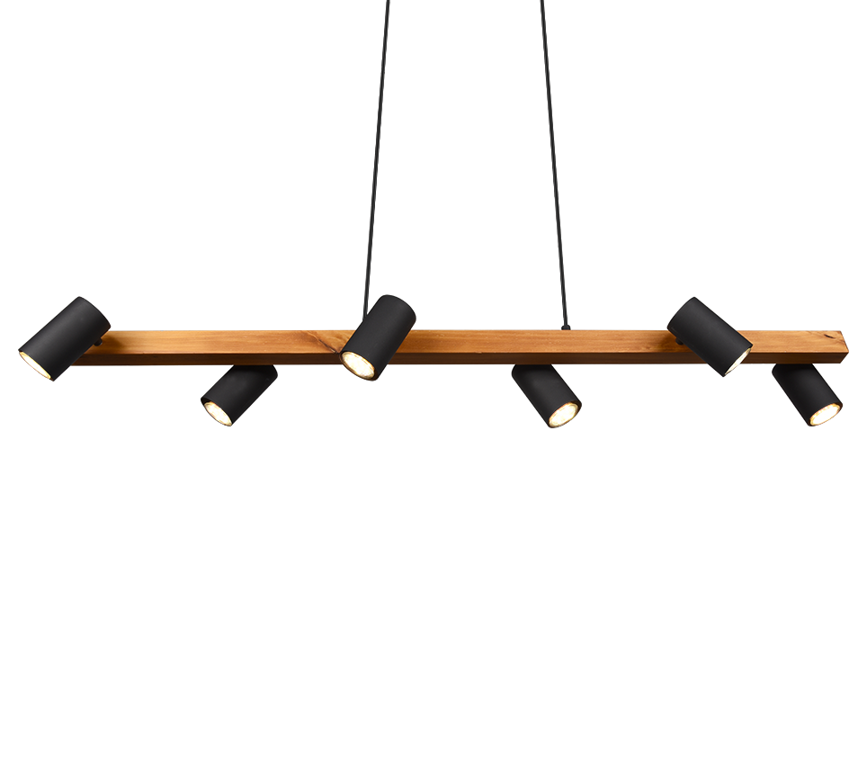 MARLEY | Pendant | Black mat | Metal