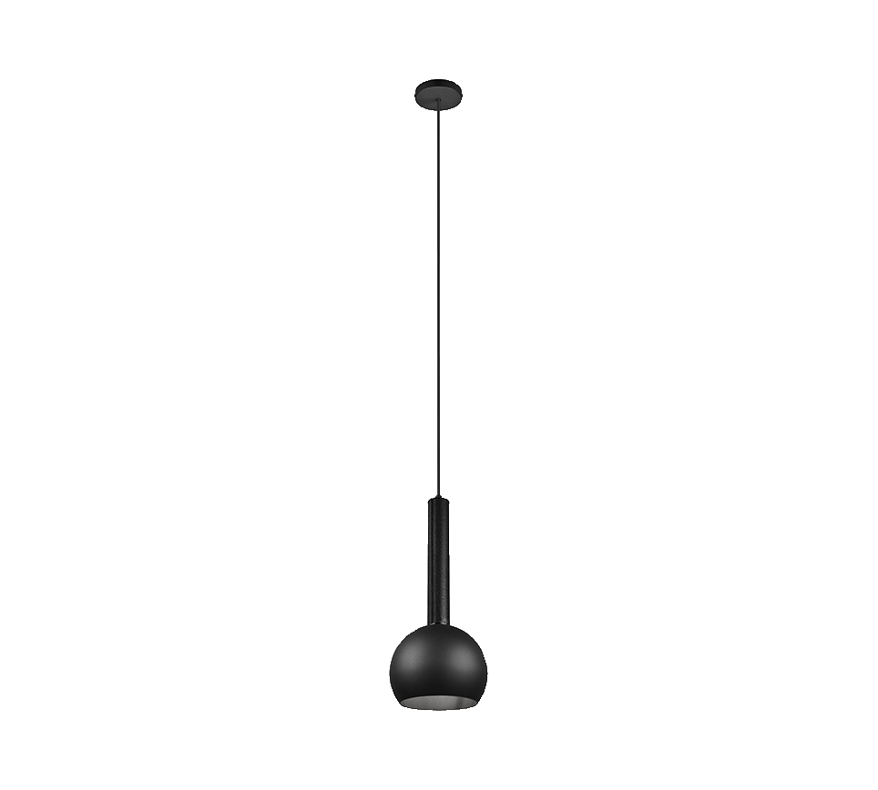 CILIANA | Pendant | Black mat | Metal