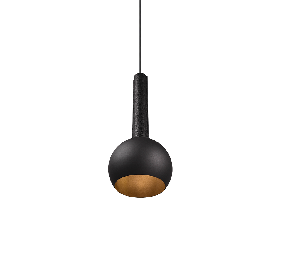 CILIANA | Pendant | Black mat | Metal