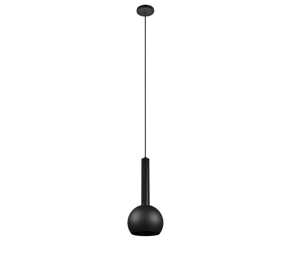 CILIANA | Pendant | Black mat | Metal