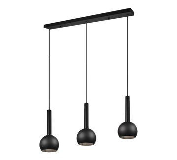 CILIANA | Pendant | Black mat | Metal