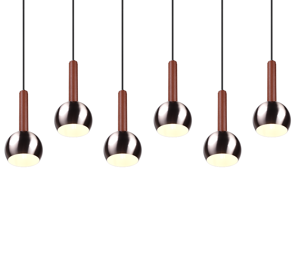 CILIANA | Pendant | Nickel mat | Metal