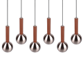 CILIANA | Pendant | Nickel mat | Metal