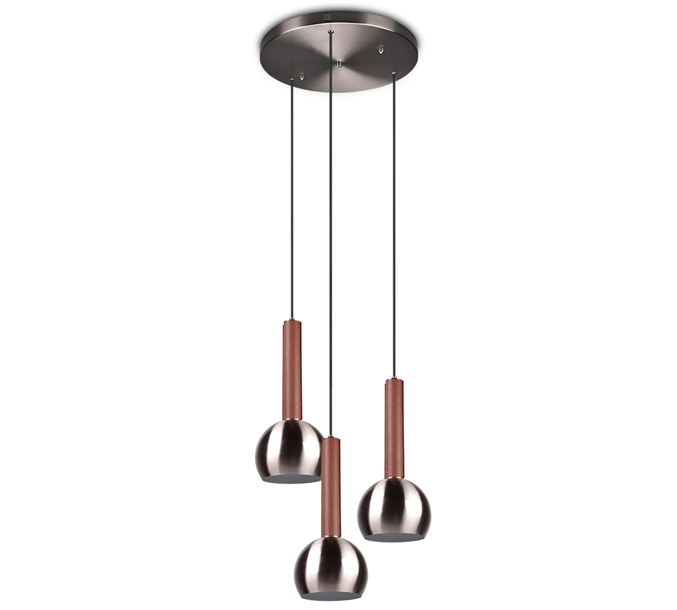 CILIANA | Pendant | Nickel mat | Metal