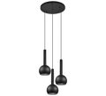 CILIANA | Pendant | Black mat | Metal