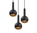 CILIANA | Pendant | Black mat | Metal