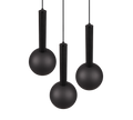 CILIANA | Pendant | Black mat | Metal