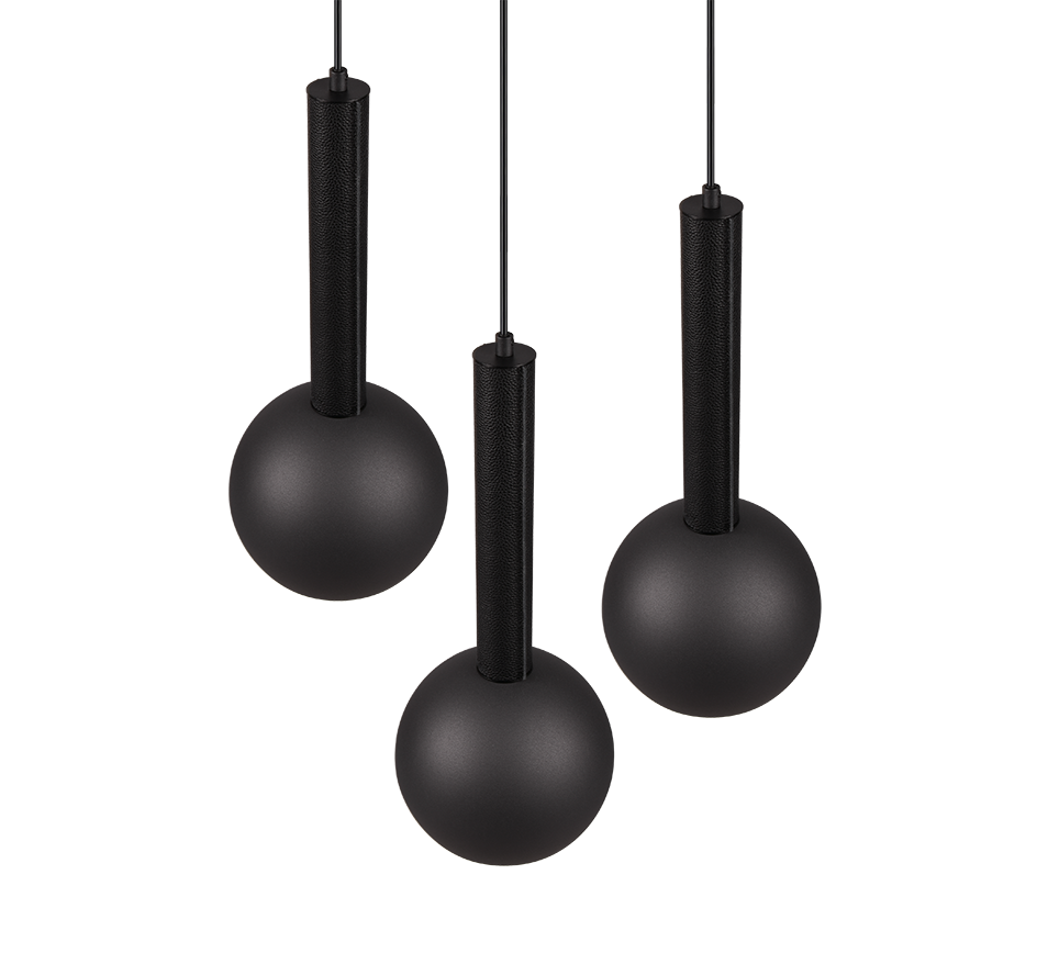 CILIANA | Pendant | Black mat | Metal