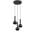 CILIANA | Pendant | Black mat | Metal