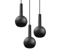 CILIANA | Pendant | Black mat | Metal