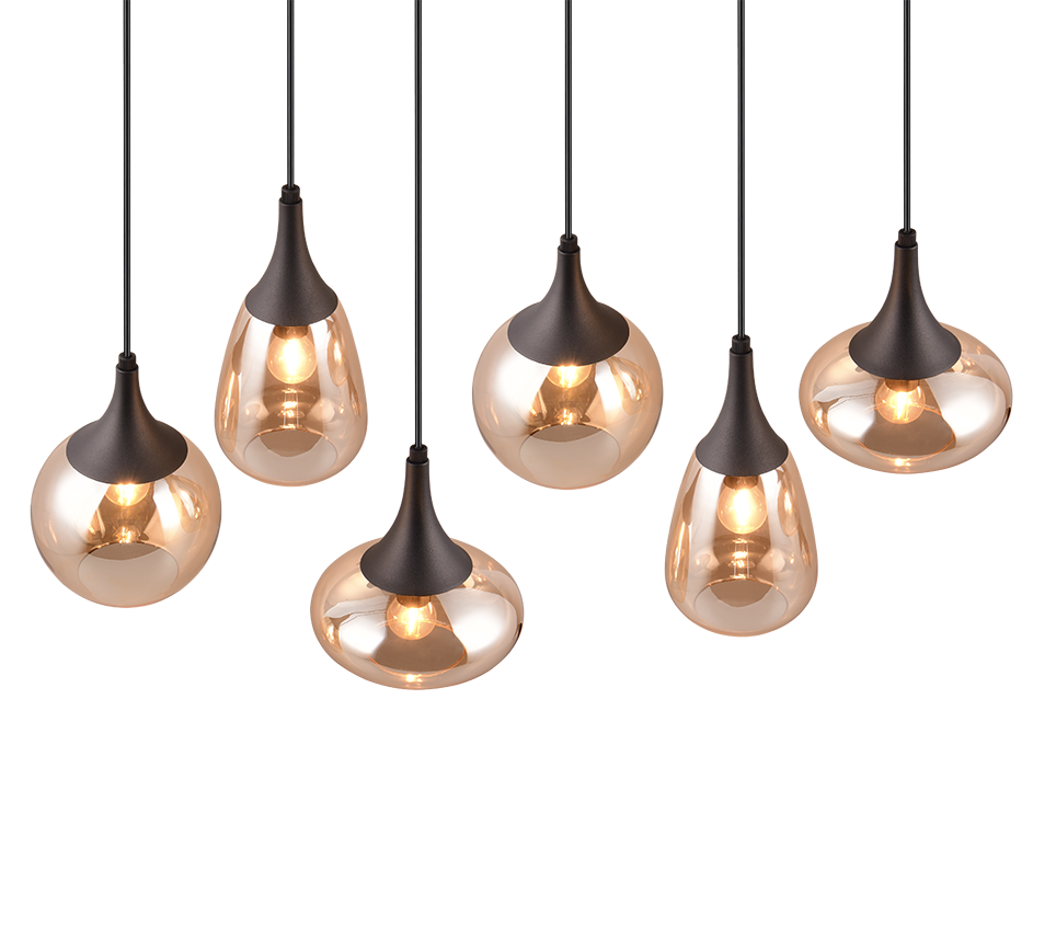 LUMINA | Pendant | Black mat | Metal