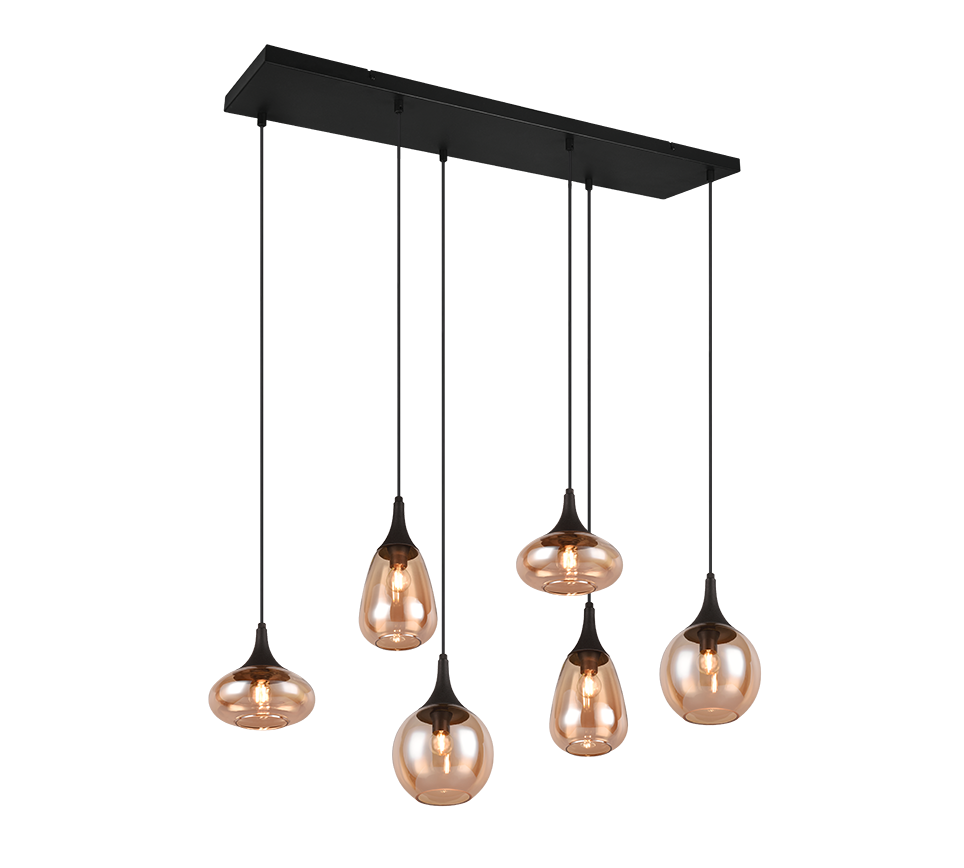 LUMINA | Pendant | Black mat | Metal