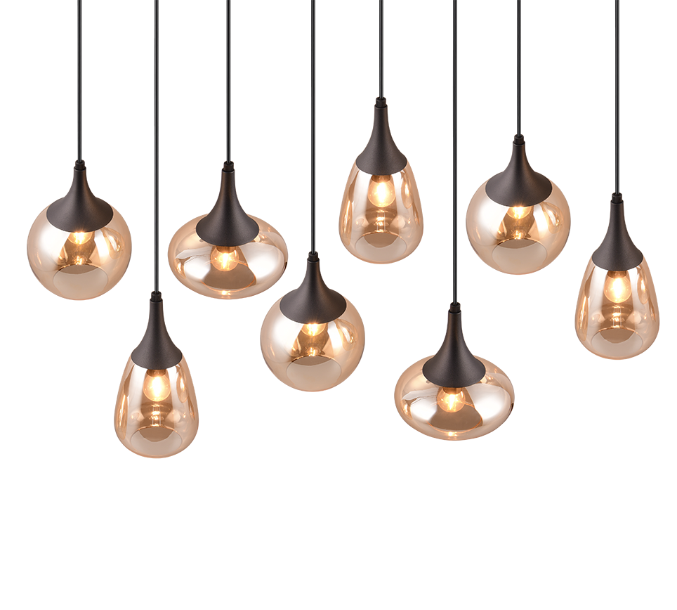 LUMINA | Pendant | Black mat | Metal