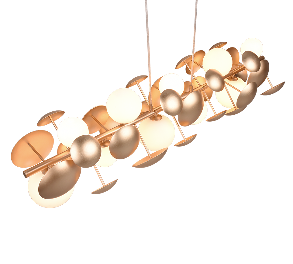 BUBBLE | Pendant | Gold | Metal