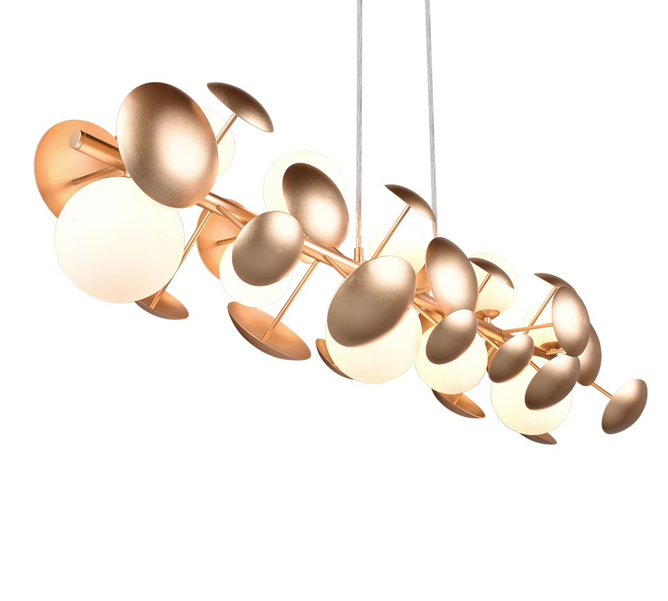 BUBBLE | Pendant | Gold | Metal