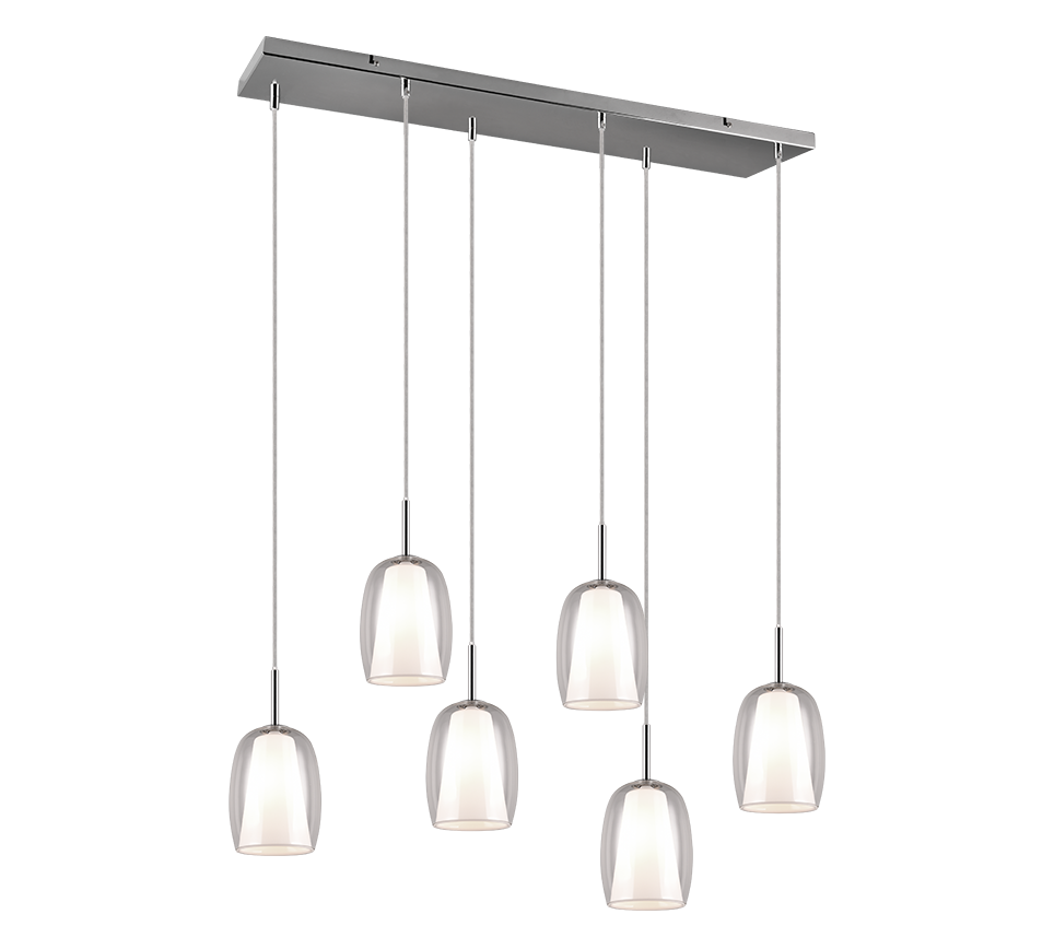 BARRET | Pendant | Chrome | Metal