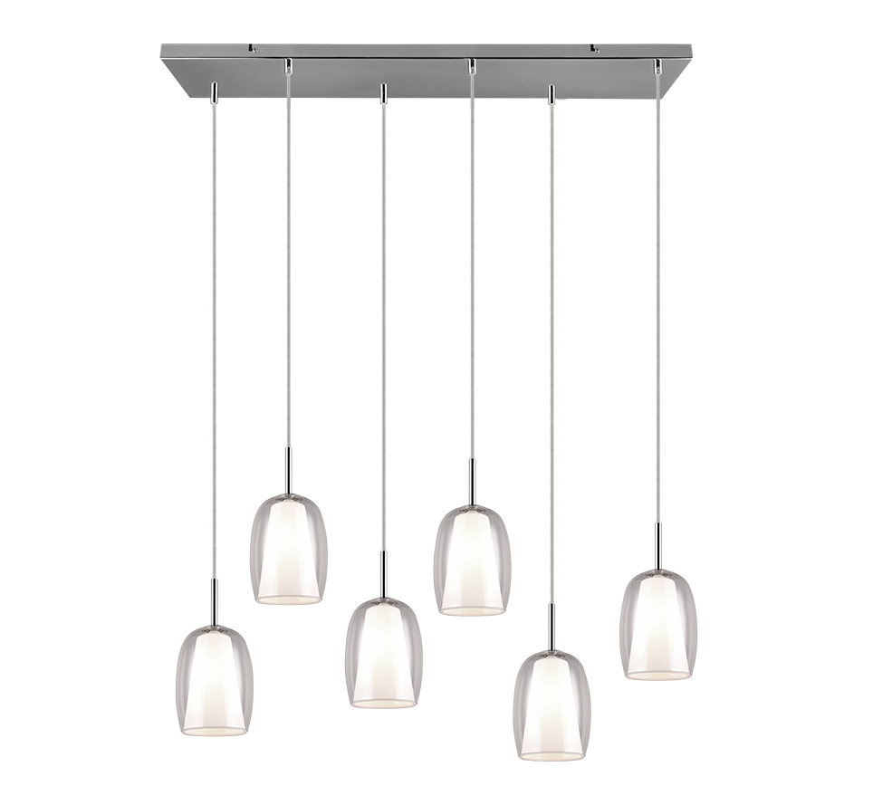 BARRET | Pendant | Chrome | Metal