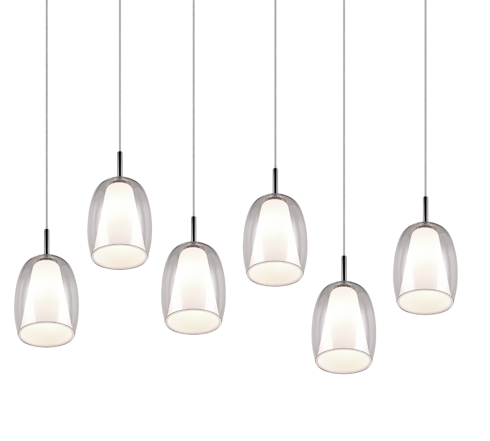 BARRET | Pendant | Chrome | Metal