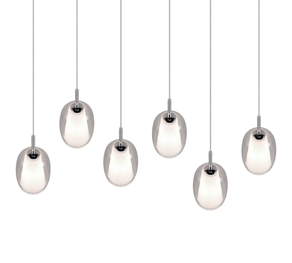 BARRET | Pendant | Chrome | Metal