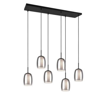 BARRET | Pendant | Black mat | Metal