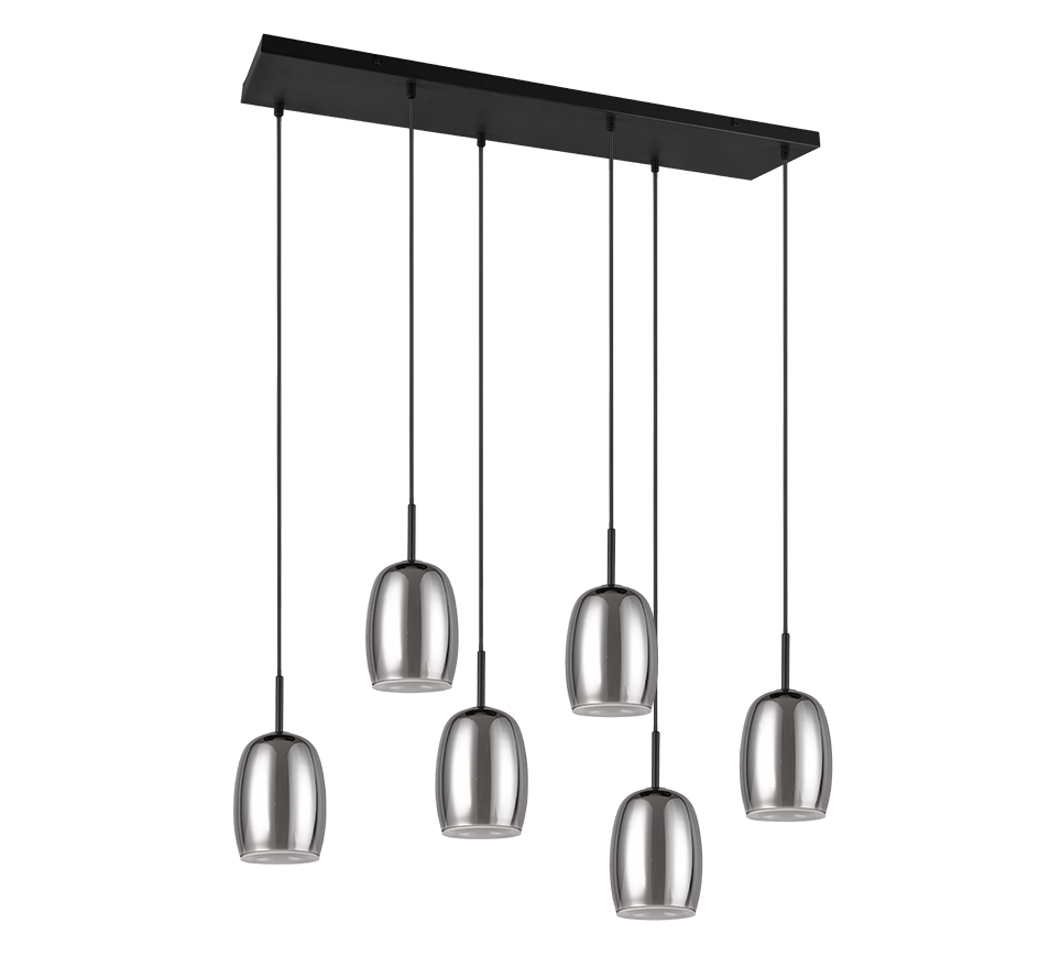 BARRET | Pendant | Black mat | Metal