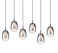 BARRET | Pendant | Black mat | Metal