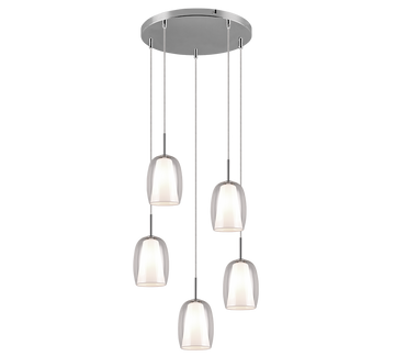 BARRET | Pendant | Chrome | Metal