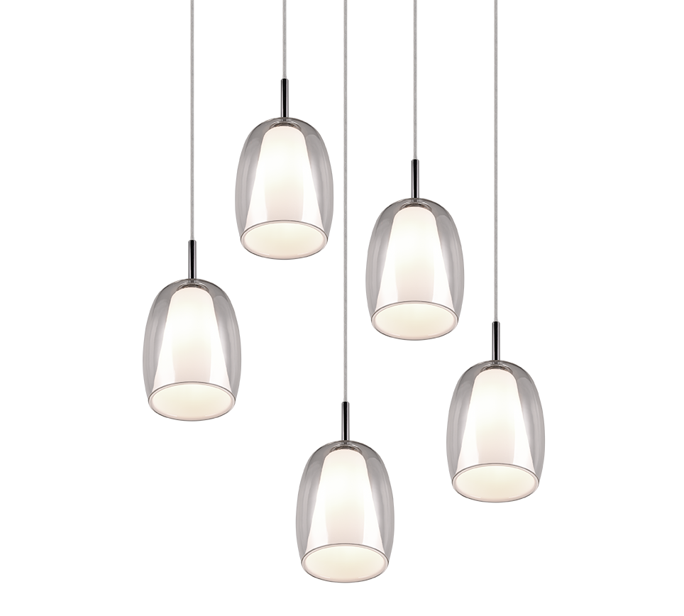 BARRET | Pendant | Chrome | Metal
