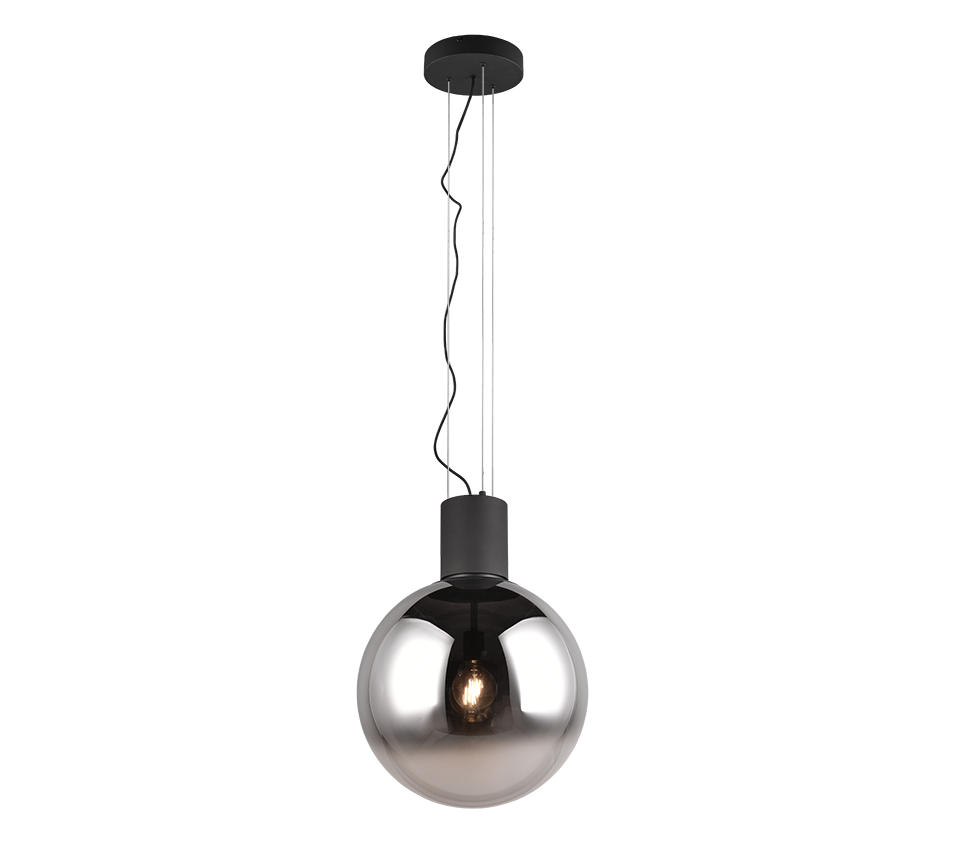 CIPALLONE | Pendant | Black mat | Metal
