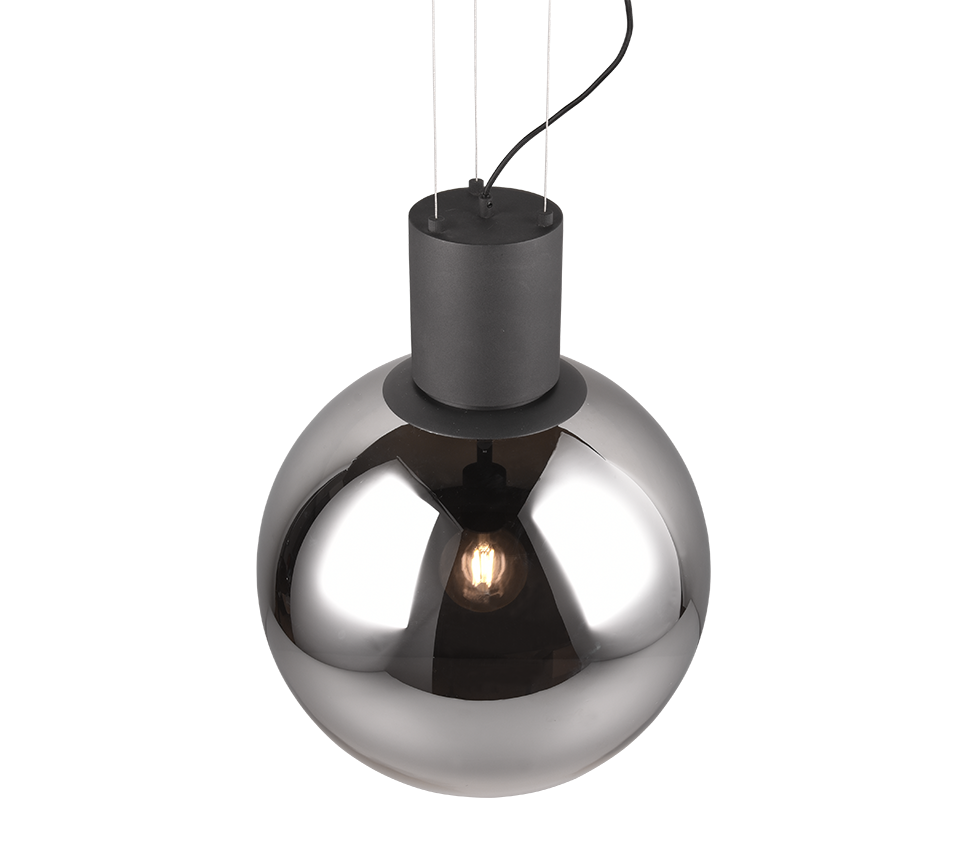 CIPALLONE | Pendant | Black mat | Metal