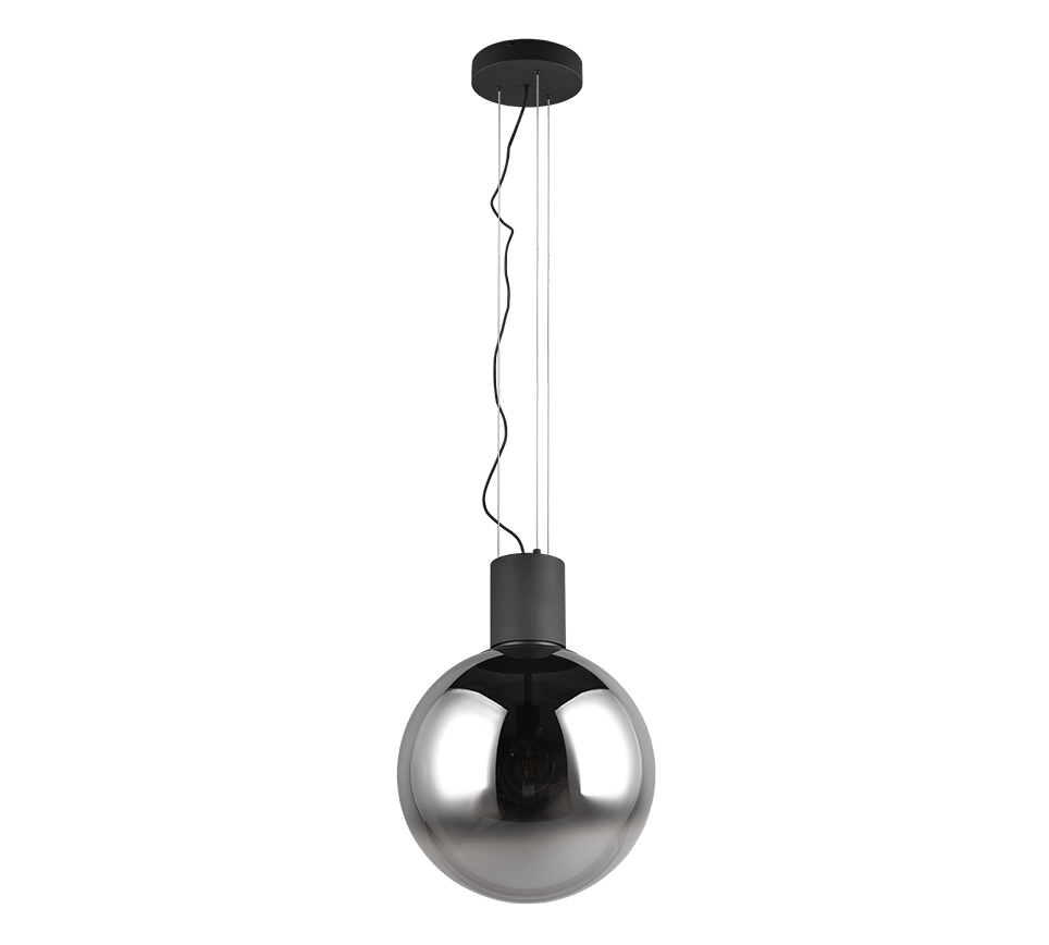 CIPALLONE | Pendant | Black mat | Metal